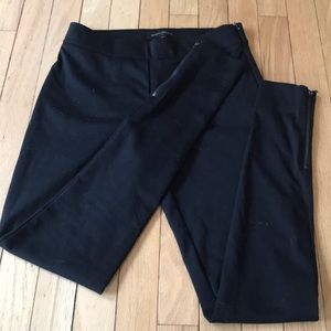 Banana republic side zip xs black pants
